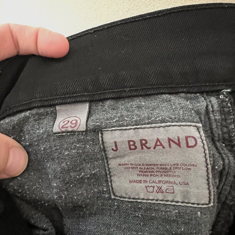 J Brand  Black Denim Jeans 29 Short